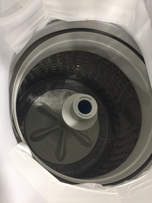 Photo 4 of 4.0 cu. ft. Top Load Washer with ActiveWave™ Agitator and Soft-Close Lid in White 
