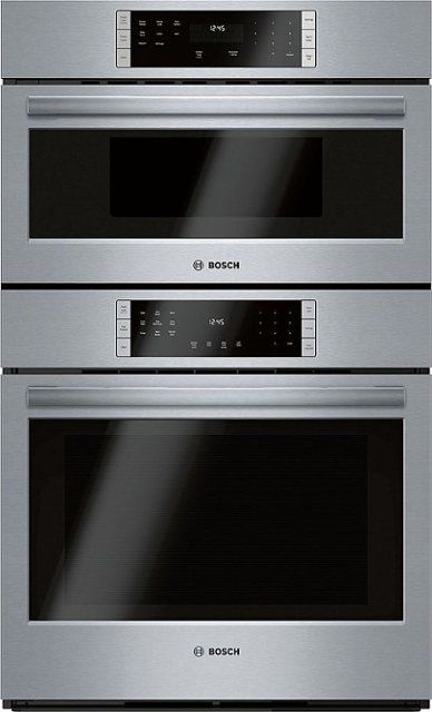 Photo 1 of Bosch - 800 Series 30" Built-In Electric Convection Combination Wall Oven with Microwave and Wifi - Stainless steel
- slight use