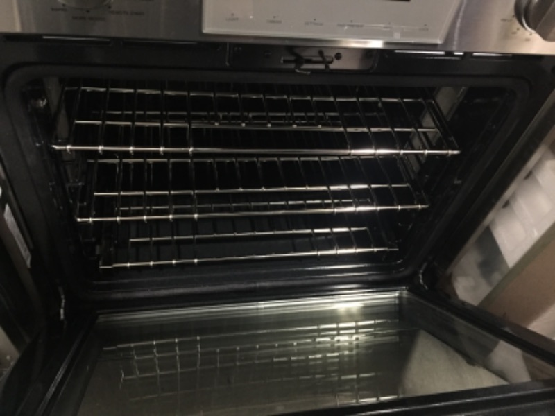 Photo 4 of Thermador - Professional Series 30" Built-In Electric Convection Wall Oven with Built-In Microwave - Stainless steel
