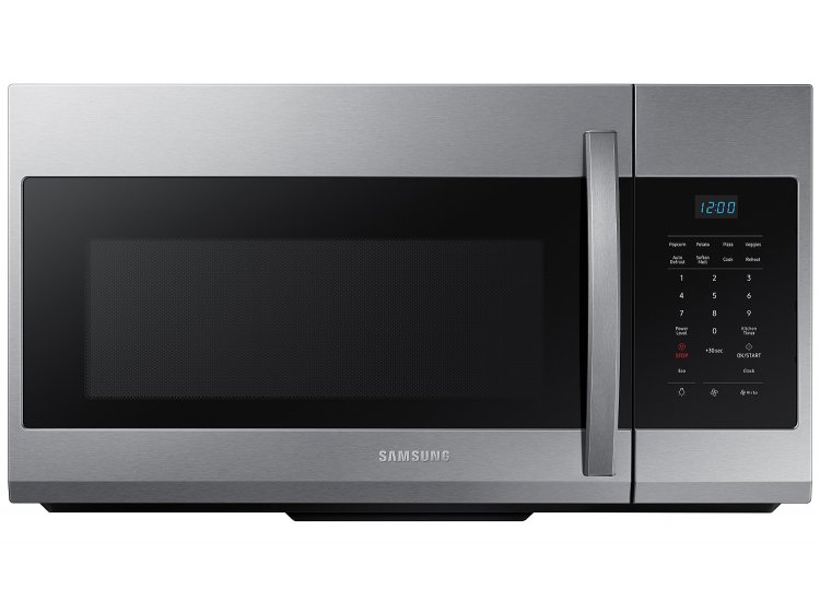 Photo 1 of Samsung 1.7 Cu. Ft. Fingerprint Resistant Stainless Steel Over-The-Range Microwave - ME17R7021ES/AA
