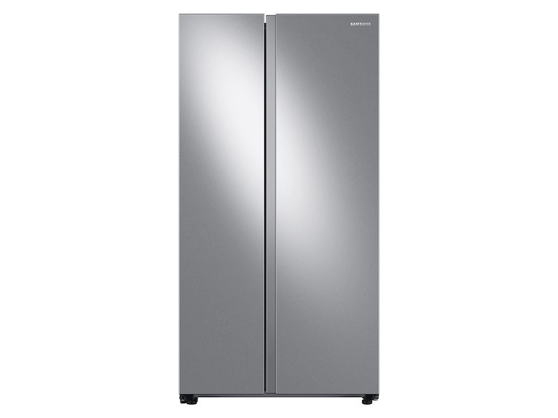 Photo 1 of 23 cu. ft. Smart Counter Depth Side-by-Side Refrigerator in Stainless Steel
