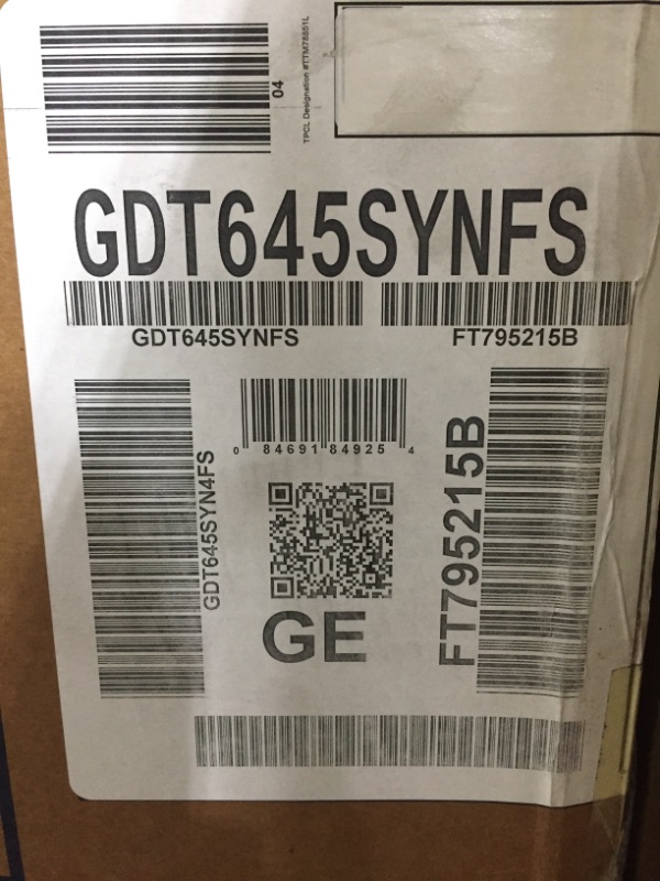 Photo 2 of GE® Fingerprint Resistant Top Control with Stainless Steel Interior Dishwasher with Sanitize Cycle & Dry Boost with Fan Assist