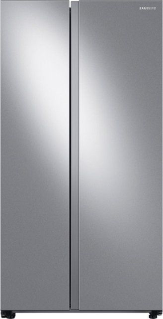 Photo 1 of Samsung - 23 cu. ft. Counter Depth Side-by-Side Refrigerator with WiFi and All-Around Cooling - Stainless steel
Model:RS23A500ASR/AA