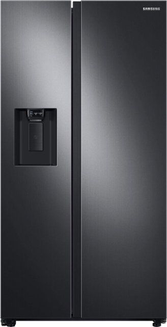 Photo 1 of Samsung - 22 Cu. Ft. Side-by-Side Counter-Depth Refrigerator - Black Stainless Steel
Model:RS22T5201SG/AASKU:6397584