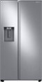 Photo 1 of Samsung - 27.4 Cu. Ft. Side-by-Side Refrigerator - Stainless steel
