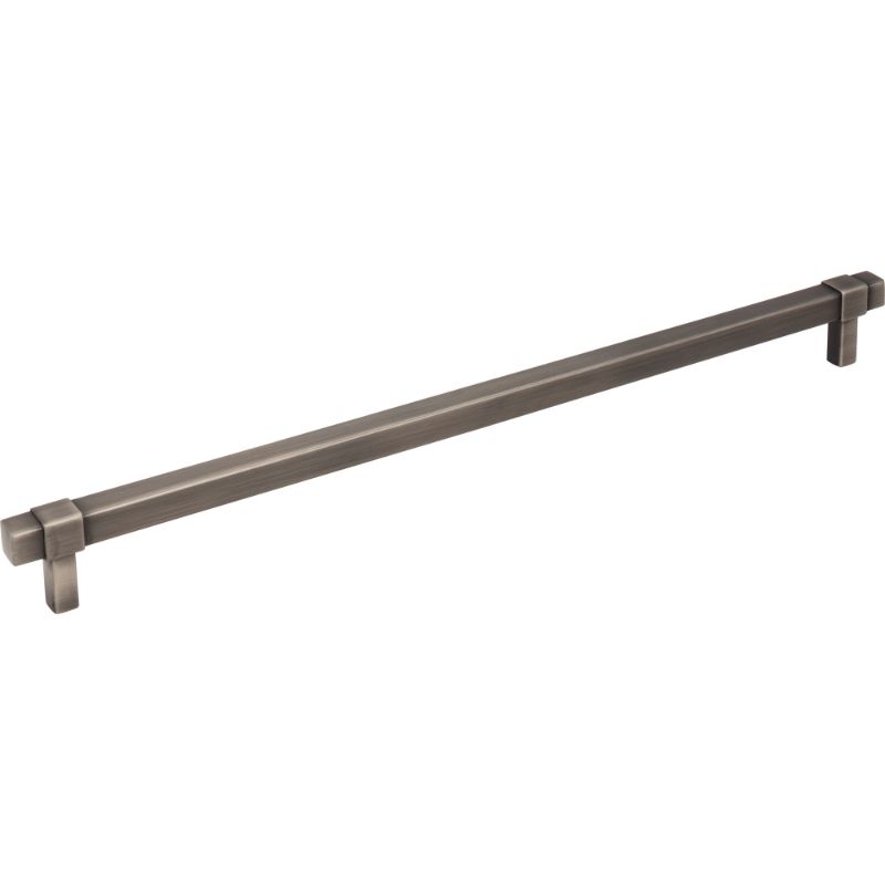 Photo 1 of Jeffrey Alexander 293-305BNBDL
Zane 12" Centers Handle in Brushed Pewter. - 10 piece
