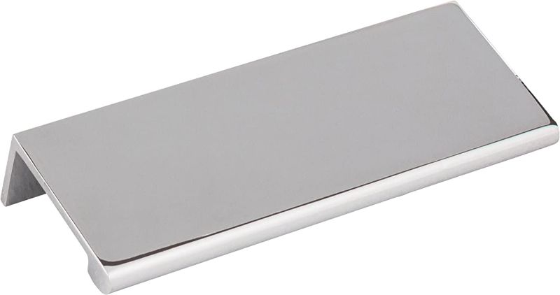 Photo 1 of Hardware Resources Elements A500 Edgefield Collection Cabinet and Furniture Handle Pull (4" overall length, Polished Chrome)
