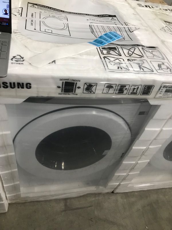 Photo 4 of SAMSUNG 4.5 Cu. Ft. White Front Load Washer