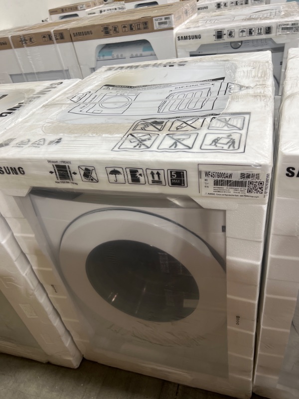 Photo 1 of SAMSUNG 4.5 Cu. Ft. White Front Load Washer- factory sealed