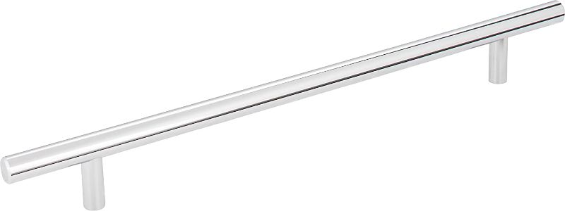 Photo 1 of Elements Satin Nickel Naples Appliance Pull-----Brand - Elements
Collection - NAPLES
Holes are 224mm center-to-center
7/16" Diameter
Packaged with two 8/32" x 1" screws
Finish: Satin Nickel

