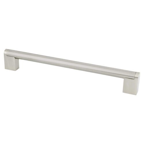 Photo 1 of Berenson Studio Series 8-13/16" Center to Center Appliance Handle Pull, Stainless Steel
two piece
