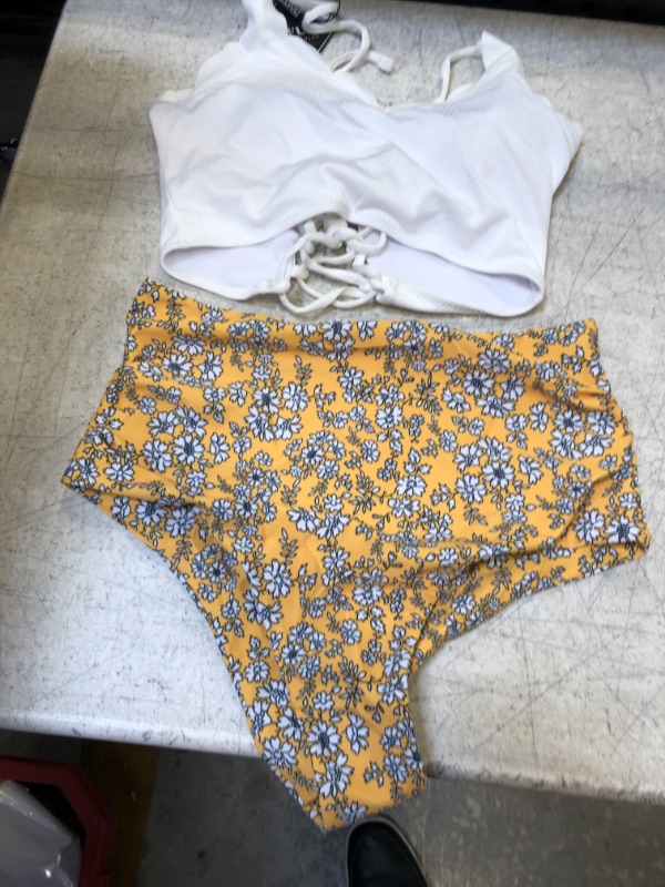 Photo 1 of 2 PIECE SWIMSUIT 
MEDIUM 