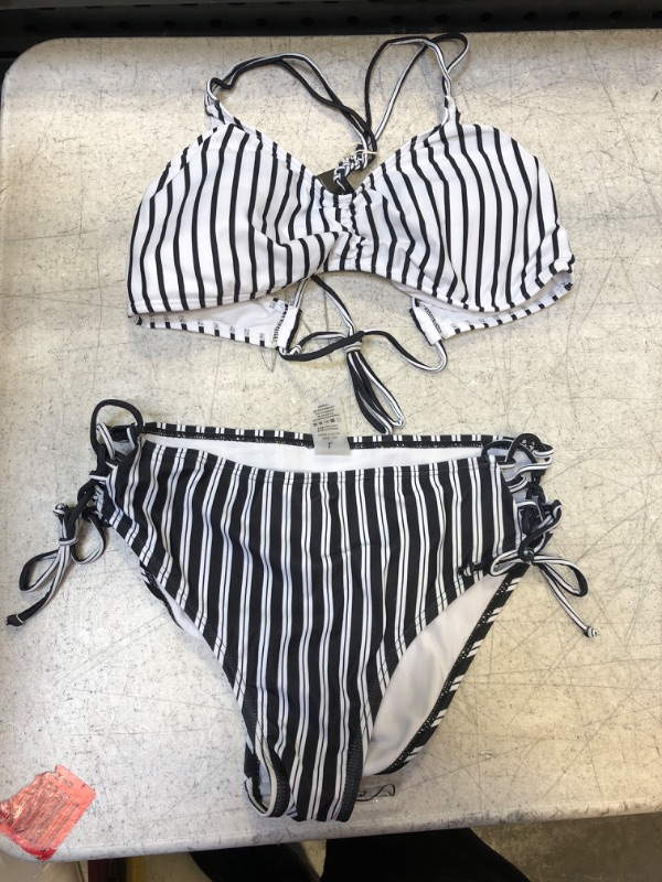 Photo 1 of 2 PIECE BIKINI 
SIZE LARGE 