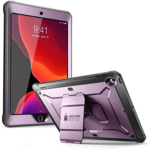Photo 1 of SUPCASE Unicorn Beetle Pro Series Case for iPad 10.2 (2021/2020/2019), with Built-in Screen Protector Protective Case for iPad 9th Generation/8th Generation/7th Generation (Purple)
