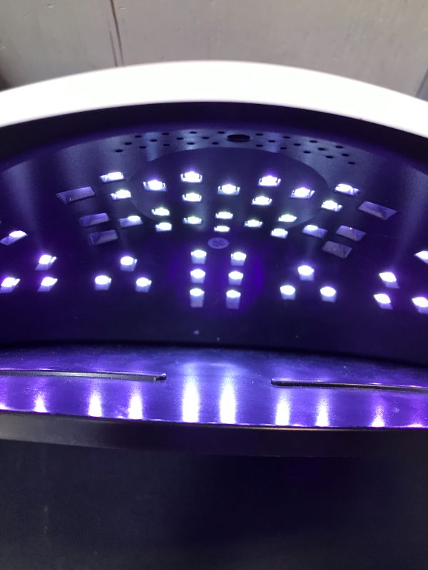 Photo 3 of 120W SUN X8 Max UV LED Nail Lamp Salon Nail Dryer 57 LEDs Fast Cure All Nail Gel Polish 10S 30S 60S 99S Powerful Nail Lamp Dryer
