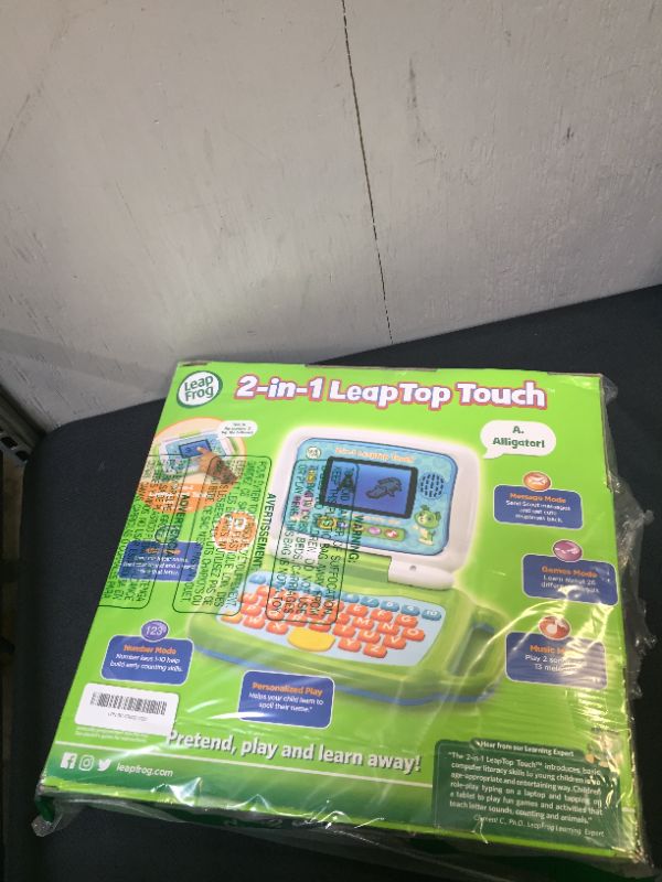 Photo 1 of LeapFrog 2-in-1 LeapTop Touch,Green
