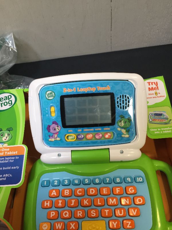 Photo 1 of LeapFrog 2-in-1 LeapTop Touch,Green
