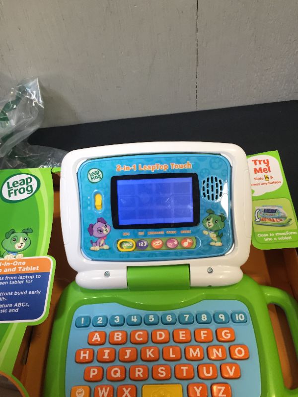 Photo 1 of LeapFrog 2-in-1 LeapTop Touch,Green

