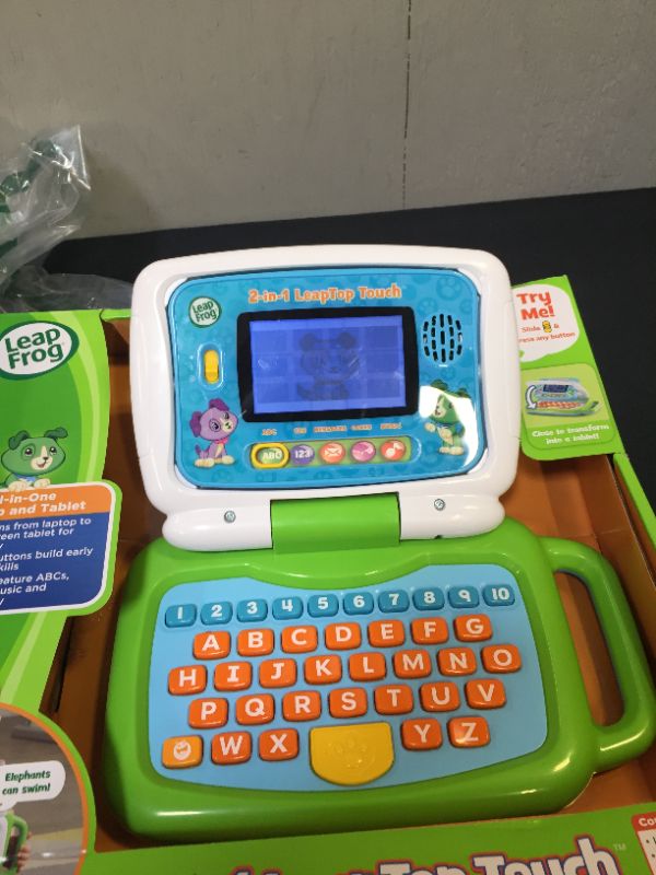 Photo 1 of LeapFrog 2-in-1 LeapTop Touch,Green
