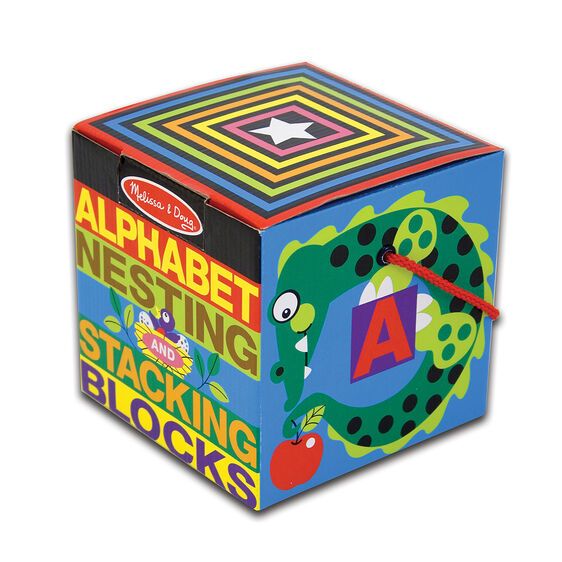 Photo 1 of Alphabet Nesting and Stacking Blocks
9PCS 