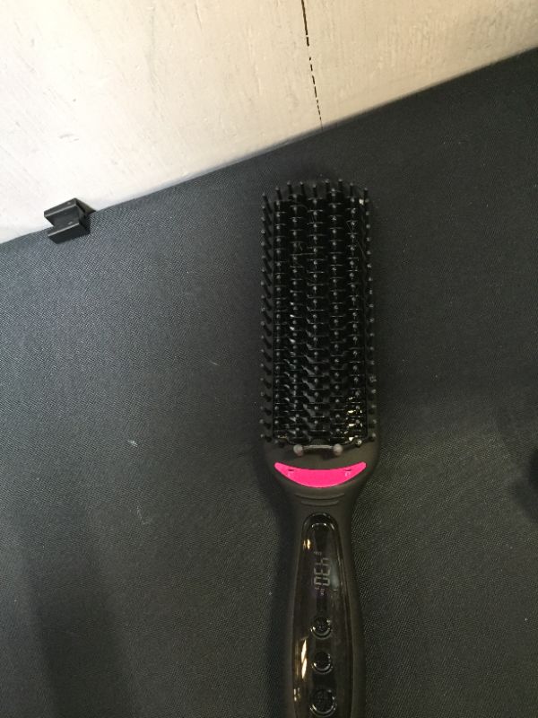 Photo 5 of Revlon Salon One Step XL Straightening Heated Hair Brush 4 1/2"