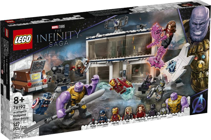 Photo 1 of LEGO Marvel Avengers: Endgame Final Battle 76192 Collectible Building Kit; Battle Scene at The Avengers’ Compound; New 2021 (527 Pieces)
