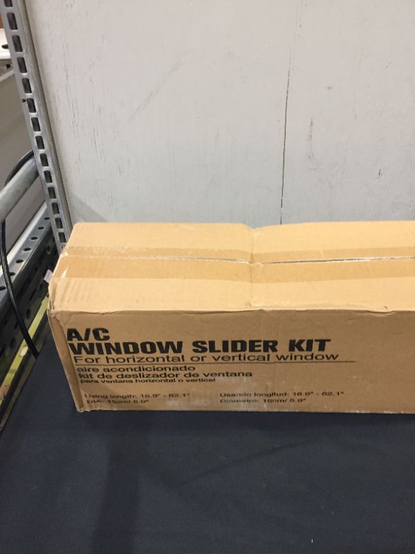Photo 1 of AC window slider kit 