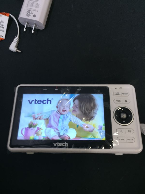 Photo 2 of VTech Upgraded Smart WiFi Baby Monitor VM901 5-inch 720p Display 1080p Camera HD NightVision Fully Remote Pan Tilt Zoom 2-Way Talk Free Smart Ph
