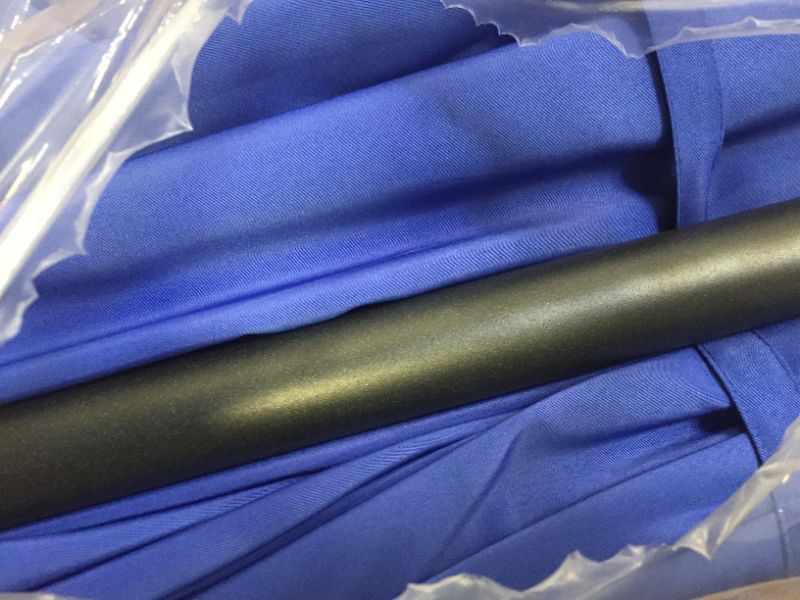 Photo 1 of CHOICEHOT Outdoor Patio Umbrella 15’×9' Double Patio Umbrella Large Rectangle Patio Umbrella Twin Sided Market Umbrella with 12 Sturdy Steel Ribs - Blue
