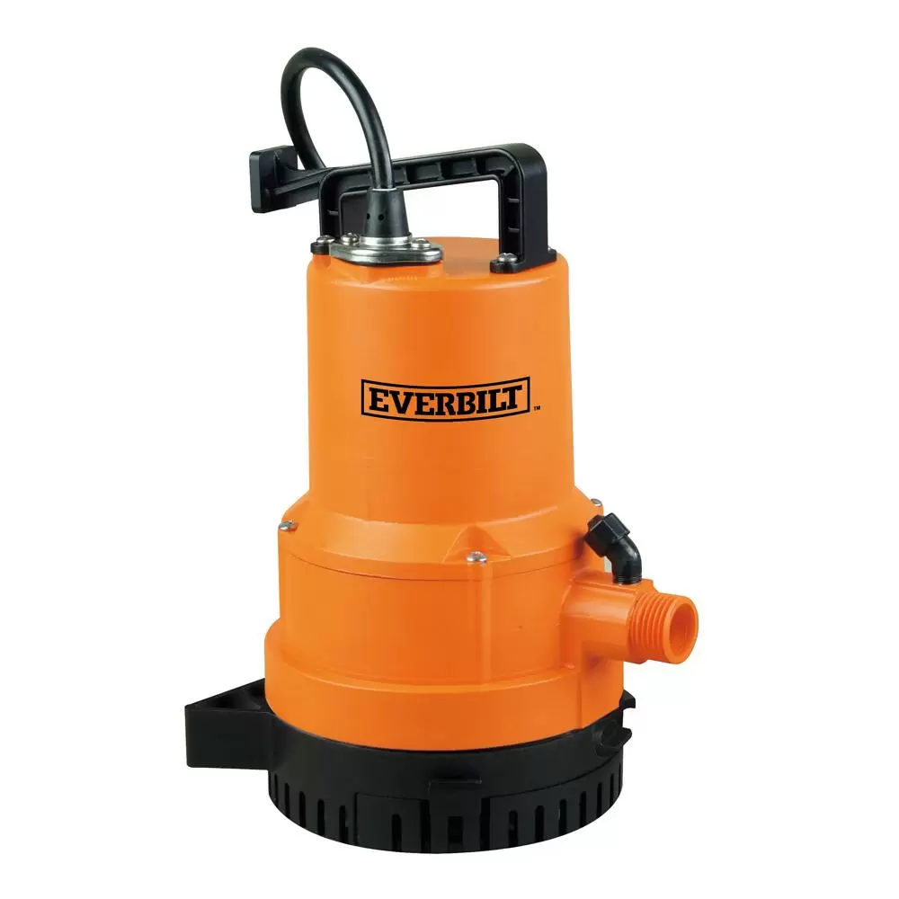 Photo 1 of Everbilt 1/4 HP 2-in-1 Utility Pump UTA02510 
