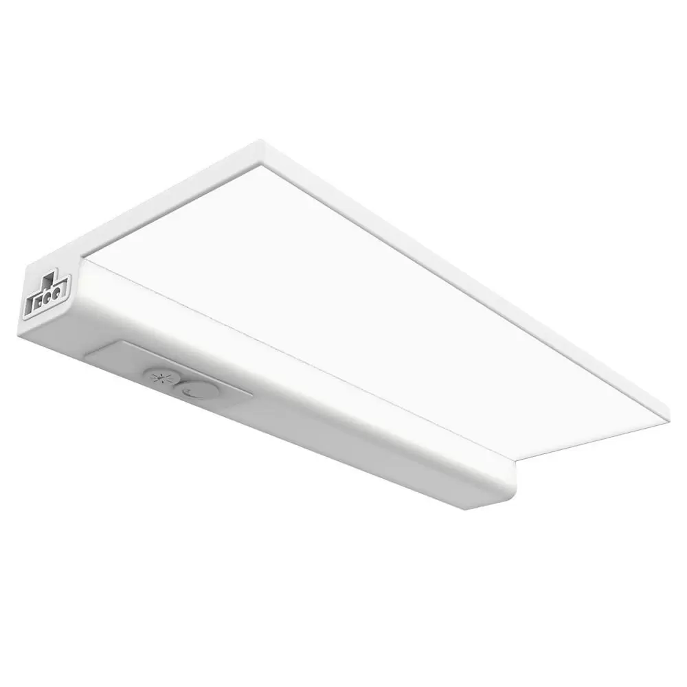 Photo 1 of 9.5 in. (Fits 12 in. Cabinet) Direct Wire Integrated LED White Linkable Onesync Under Cabinet Light Color Changing CCT
