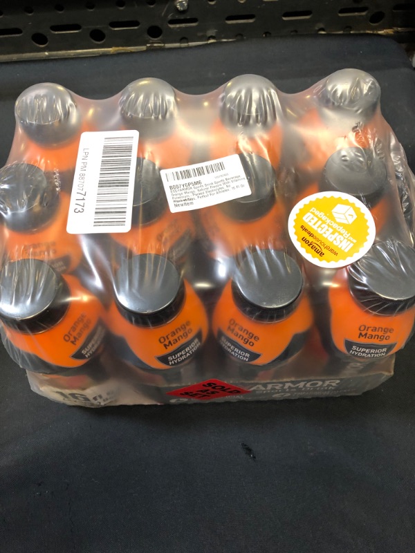 Photo 2 of BODYARMOR Sports Drink Sports Beverage, Orange Mango, Natural Flavors With Vitamins, Potassium-Packed Electrolytes, No Preservatives, Perfect For Athletes, 16 Fl Oz (Pack of 12)

