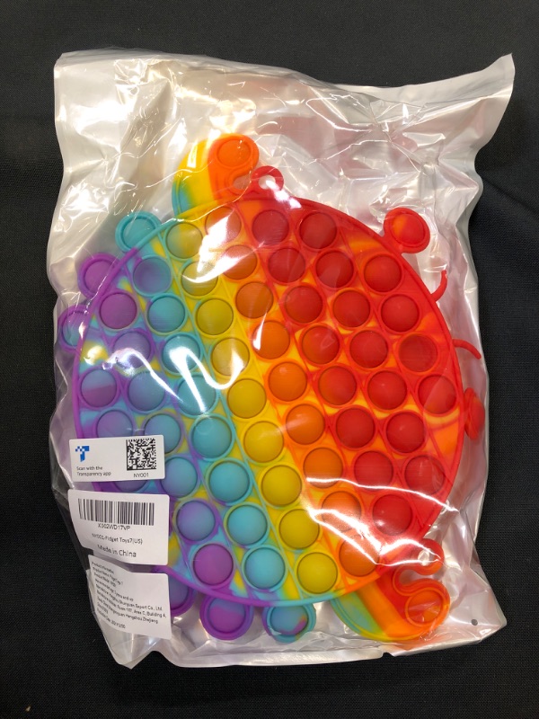 Photo 1 of HAJACK Pop Purse, Pop Fidget Toys Bag Pack with Push Bubble Keychain