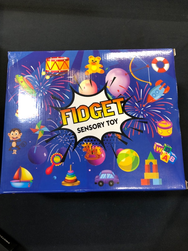 Photo 2 of 56 Pack Fidget Sensory Toy Box Set 
