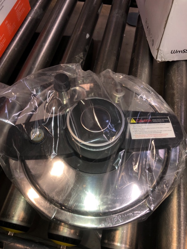 Photo 1 of Wmsse-Steampunk Classic Stainless Steel Pressure Cooker, with Steamer (All Cookers Including Induction) (CSTA22-4.2Quart=4 litres)

