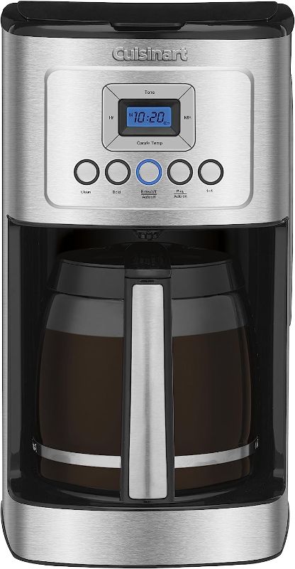 Photo 1 of Coffee Maker by Cuisinart, 14-Cup Glass Carafe, Fully Automatic for Brew Strength Control & 1-4 Cup Setting, Stainless Steel, DCC-3200P1
