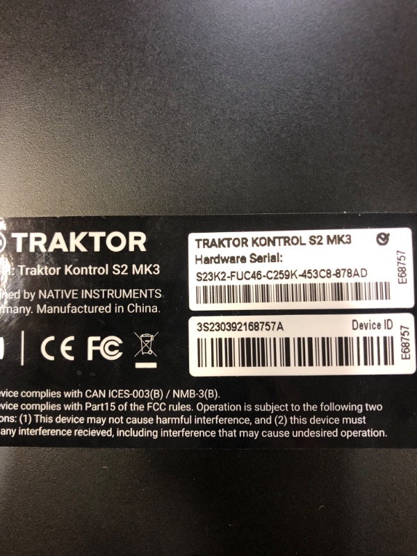 Photo 3 of Native Instruments Traktor Kontrol S2 Mk3 DJ Controller
