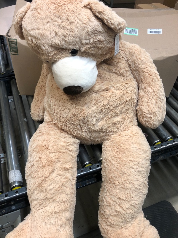 Photo 1 of 53" STUFFED ANIMAL BEAR 