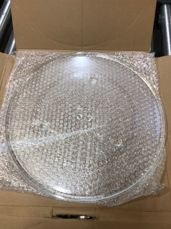 Photo 2 of 16.5’’ Panasonic Compatible Microwave Glass Plate/Microwave Glass Turntable Plate Replacement