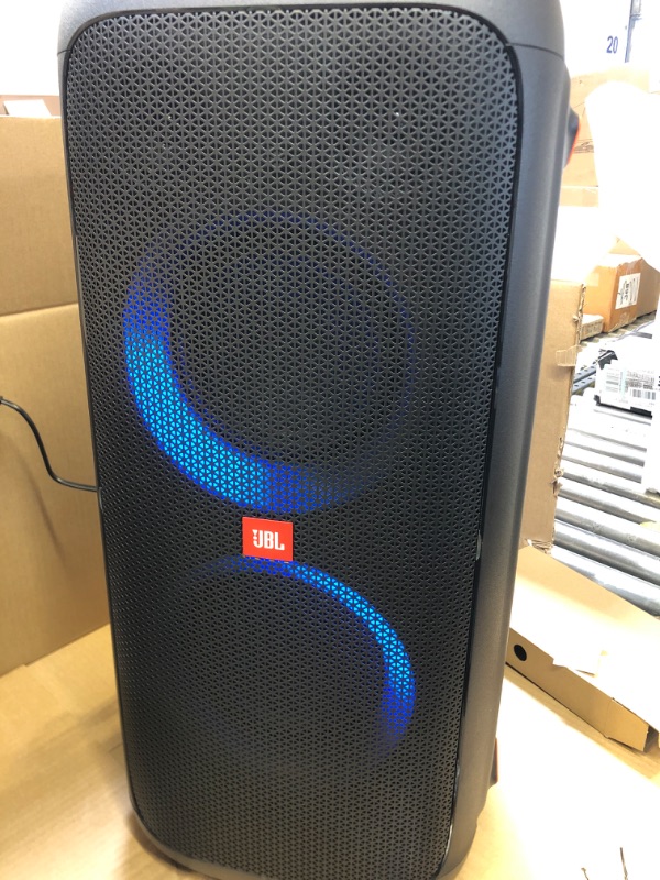 Photo 3 of JBL Partybox 310 - Portable Party Speaker with Long Lasting Battery, Powerful JBL Sound and Exciting Light Show,Black
