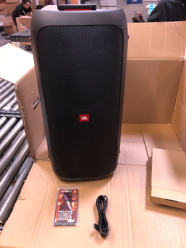 Photo 2 of JBL Partybox 310 - Portable Party Speaker with Long Lasting Battery, Powerful JBL Sound and Exciting Light Show,Black
