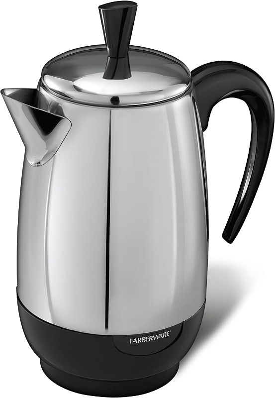 Photo 1 of 10 Cups Stainless Steel Electric Coffee Percolator/Coffee Maker With Basket
