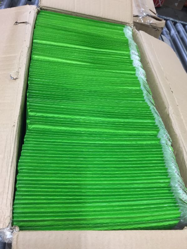 Photo 1 of Fuxury Small Bubble Mailers 4x8 Inch 100 Pack,  Bubble Mailer, Self Seal Padded Envelopes Easter Gifts Mailing Envelopes Bubble Padded, Bubble Envelopes for Shipping, Small Business Bulk #000- NEON GREEN 
