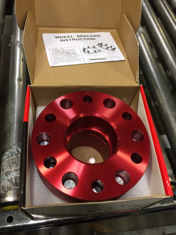 Photo 2 of  4PCS WHEEL Spacers  RED 2 INCH. FOR 2019-2020-2021