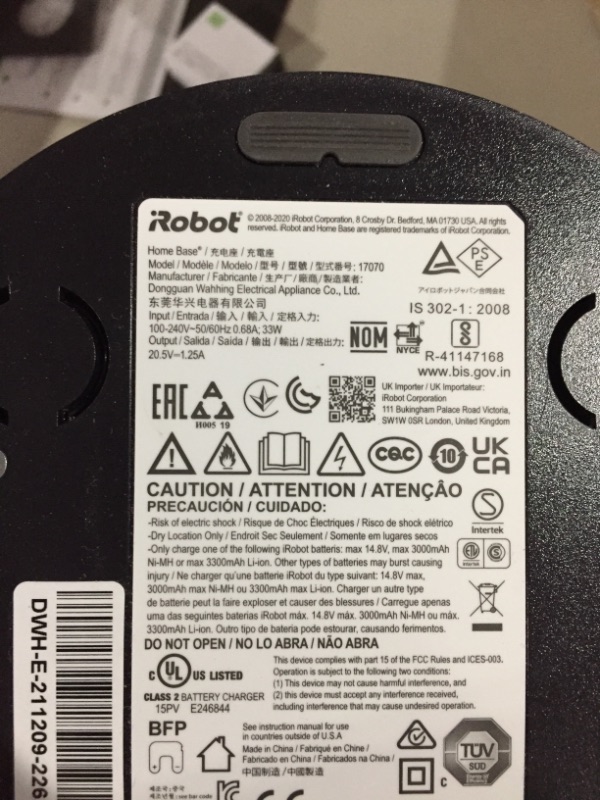 Photo 4 of IRobot Roomba I3 I315020 Wi-Fi Robot Vacuum