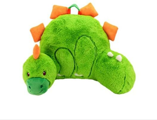 Photo 1 of Sweet Seats Adorable Dino Children S Plush Floor Cushion | Ideal for Children Ages 2 and up | Storage Pocket on Back | 26 W X 14 D X 16 H