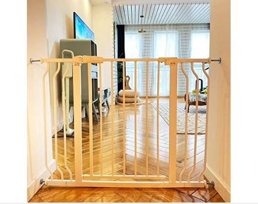 Photo 1 of BalanceFrom Easy Walk-Thru Safety Gate for Doorways and Stairways with Auto-Close/Hold-Open Features, Multiple Sizes