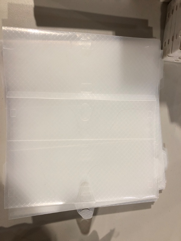Photo 1 of Hrrsaki 15 Pack Foldable Shoe Storage Boxes, Shoe Boxes Clear Plastic Stackable, Shoe Organizer Boxes with Front Opening Lids, Ventilation and Dust-proof, Shoe Container Boxes for Closet, Bedroom, Bathroom, Fit for Women/Men -14x10x6