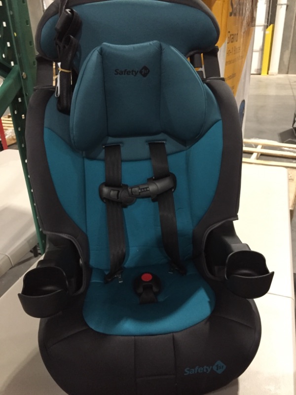 Photo 2 of Safety 1st Grand 2-in-1 Booster Car Seat, Forward-Facing with Harness, 30-65 pounds and Belt-Positioning Booster, 40-120 pounds, Capri Teal