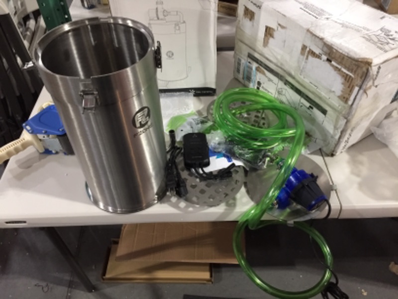 Photo 1 of FZONE Astra-Stream Stainless Steel High Output Large Volume Aquatic External Canister Filter 15L for Freshwater Aquariums